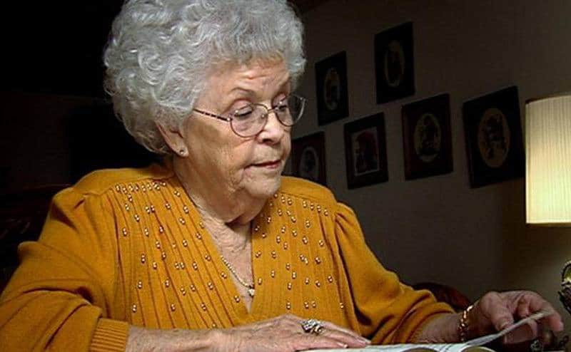 A still from Betty during an interview.