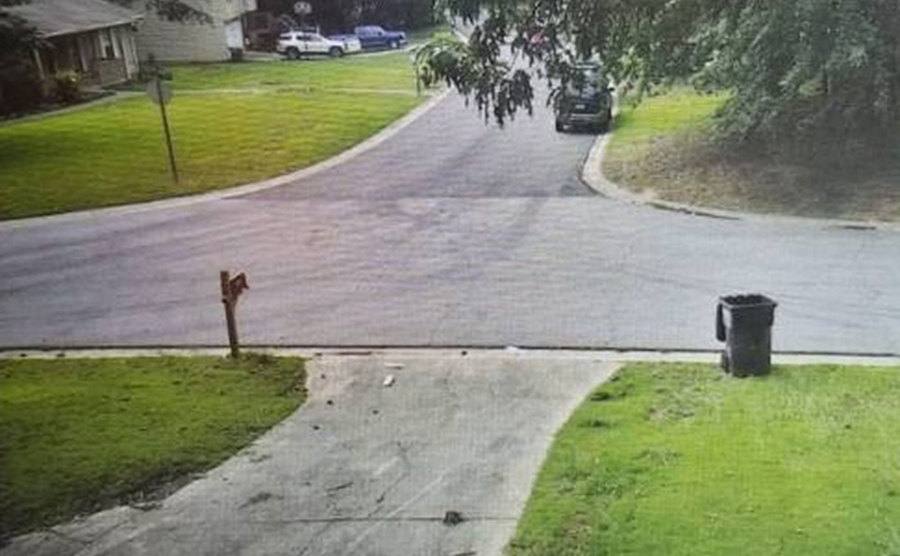 A photo of Michael’s neighborhood.