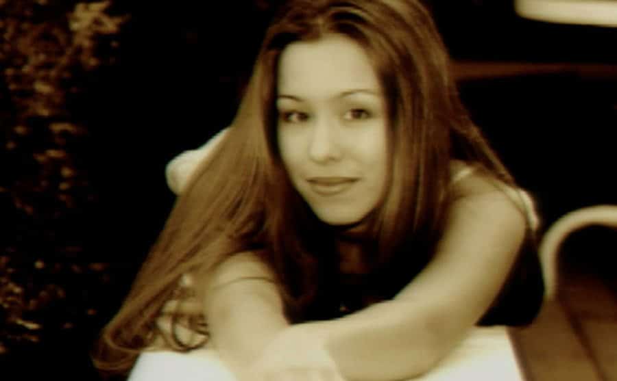 A portrait of Jodi Arias at home.