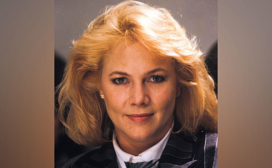 A portrait of Kathleen Turner.