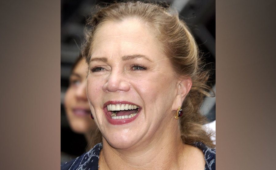 A portrait of Kathleen Turner.