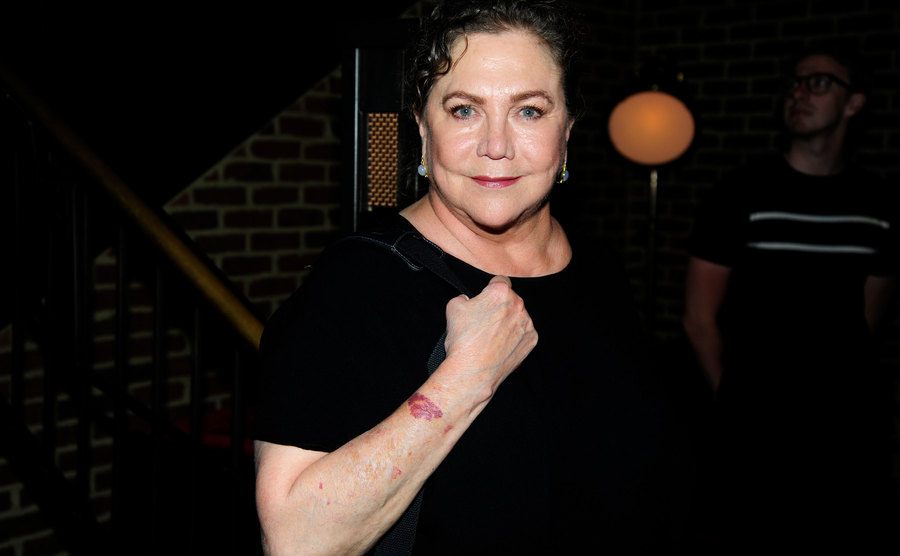 Kathleen Turner attends an event.