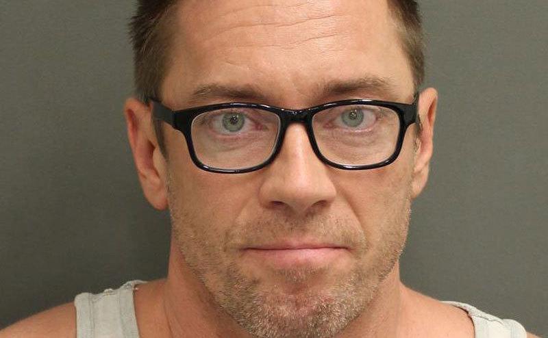 A mugshot of David.