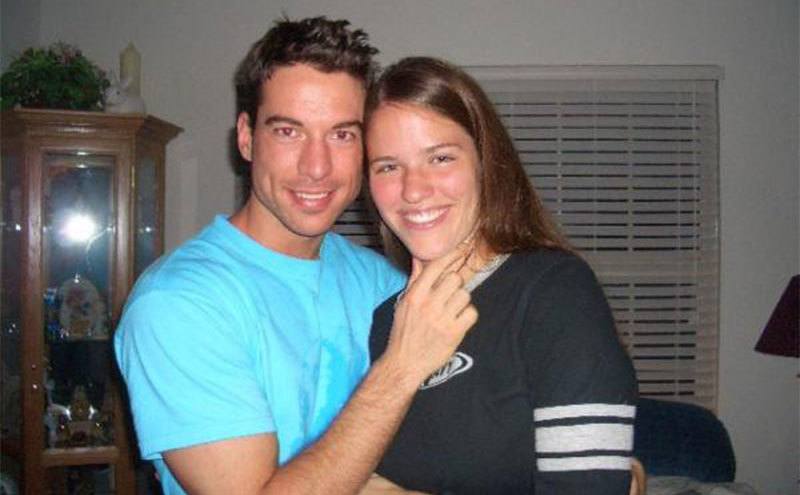 Brian and his girlfriend Alexis Waggoner pose together.
