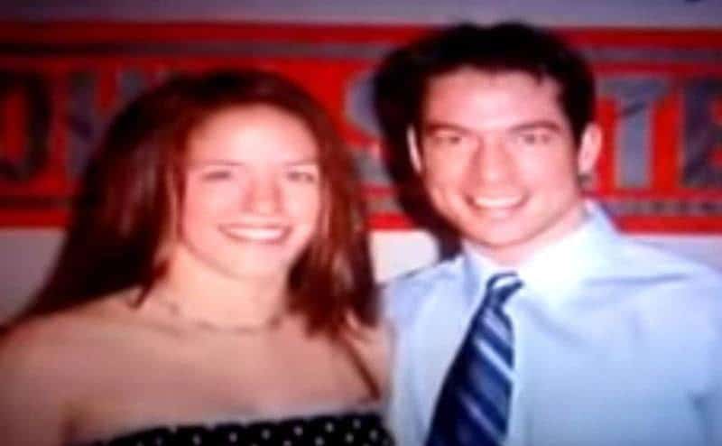 A photo of Alexis and Brian.