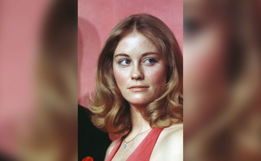 Cybill Shepherd during a press event.