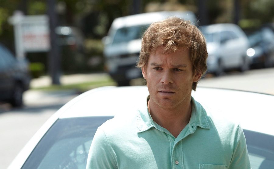 Michael C. Hall in a still from Season 5.