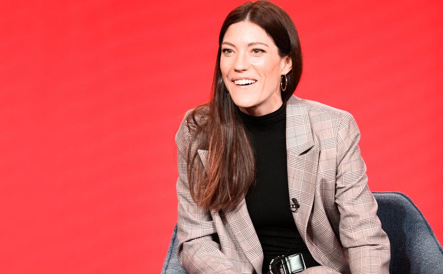 A portrait of Jennifer Carpenter.