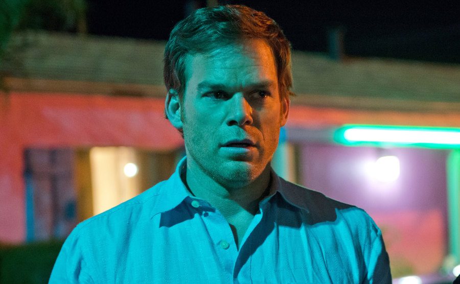 Michael C. Hall as Dexter in the Season Finale.