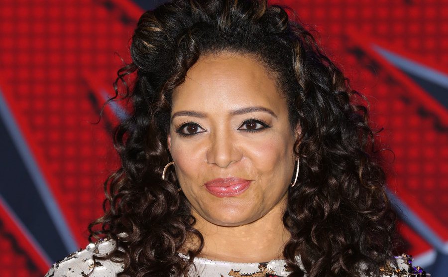 Lauren Velez poses for the press.