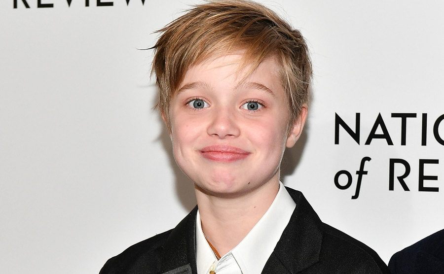 Shiloh attends an event.
