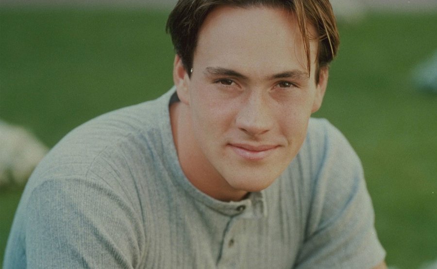 A portrait of Chris Klein as Chris ‘Oz’ Ostreicher.