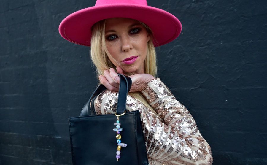 A portrait of Tara Reid.