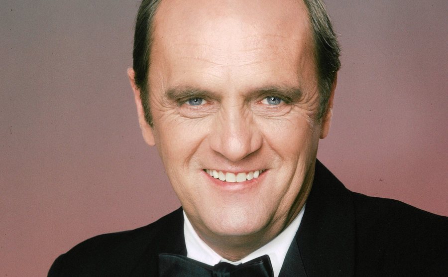 A studio portrait of Bob Newhart.