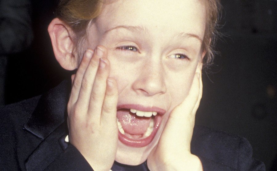 Macaulay attends an event.