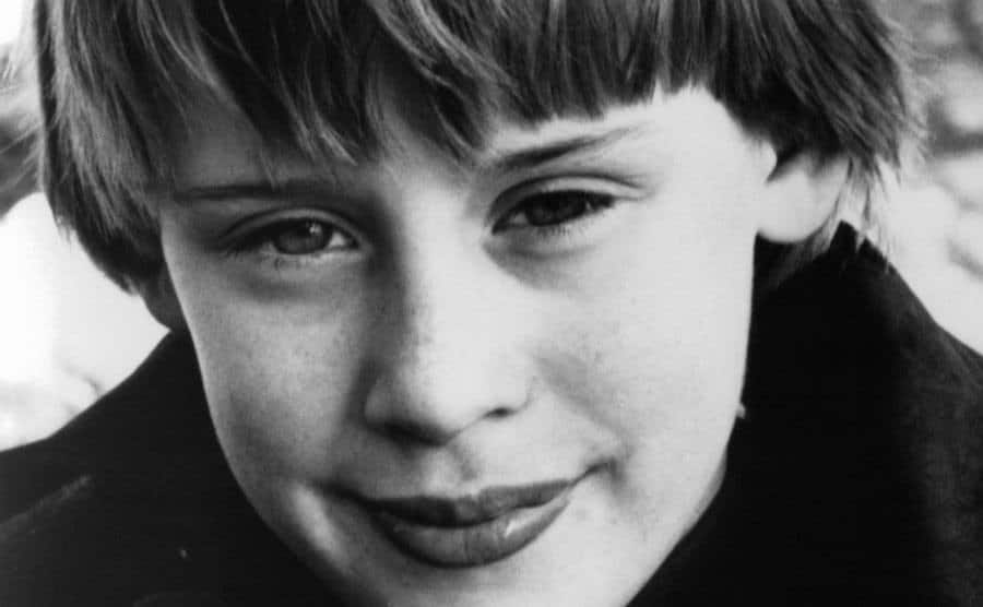 A portrait of Macaulay Culkin.