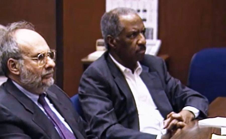 A still of Don during the trial.