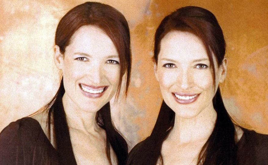 A portrait of the Psychic Twins.