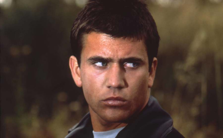 Mel Gibson in Mad Max.