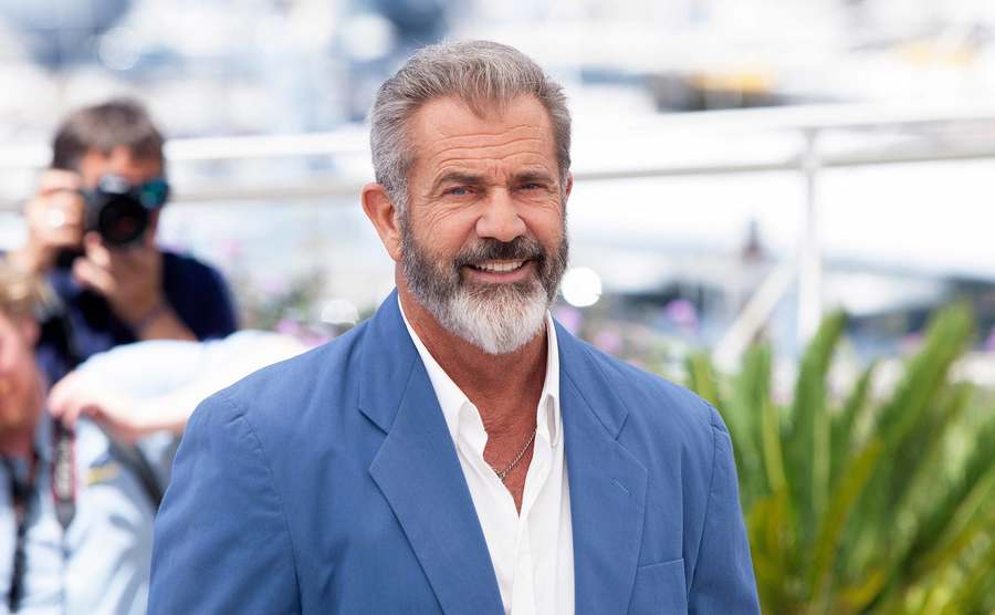 Mel Gibson attends an event.