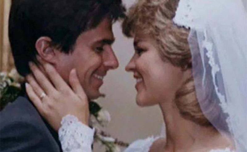 John and Sherri on their wedding day.