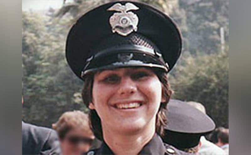 Stephanie Lazarus at her police academy graduation.