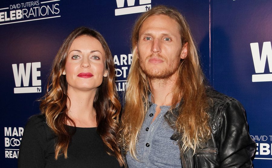 Tyson Apostol and Rachel Foulger attend an event.