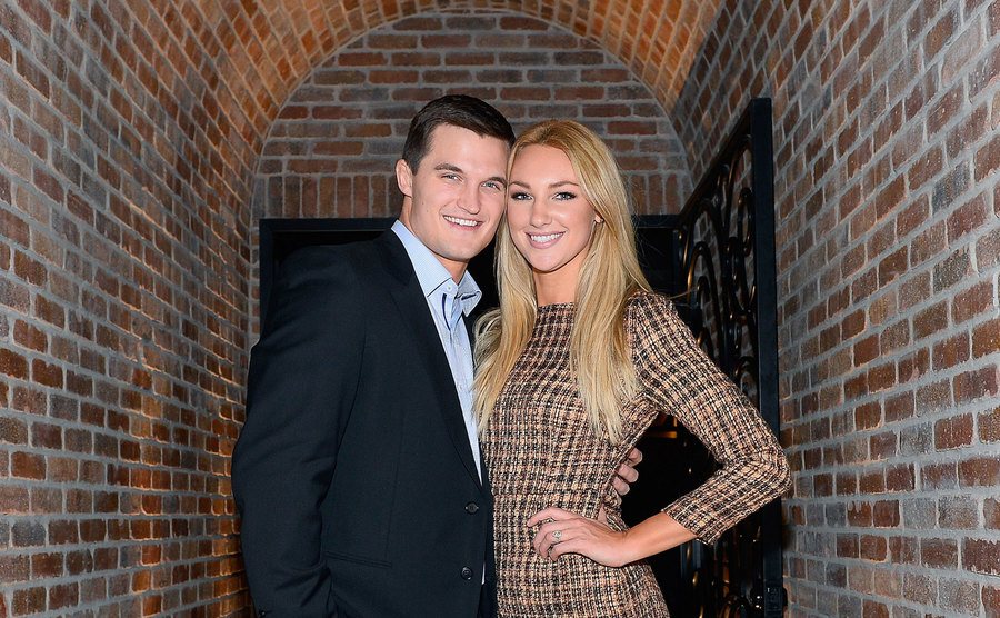 Jon and Jaclyn attend an event.