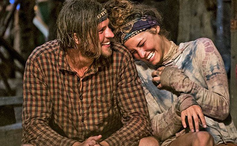 Taylor and Jessica in a still from the show.