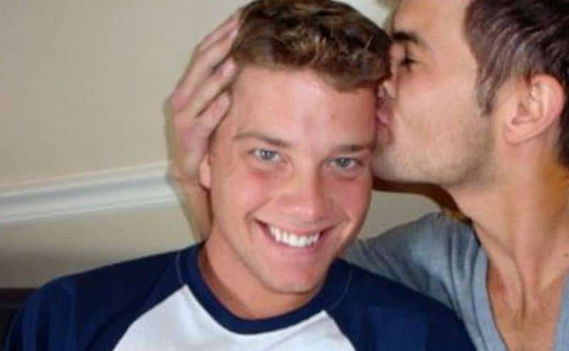 A portrait of Spencer and Todd at home.