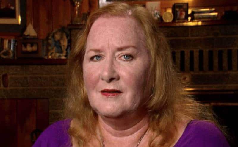 Colleen speaks during an interview.