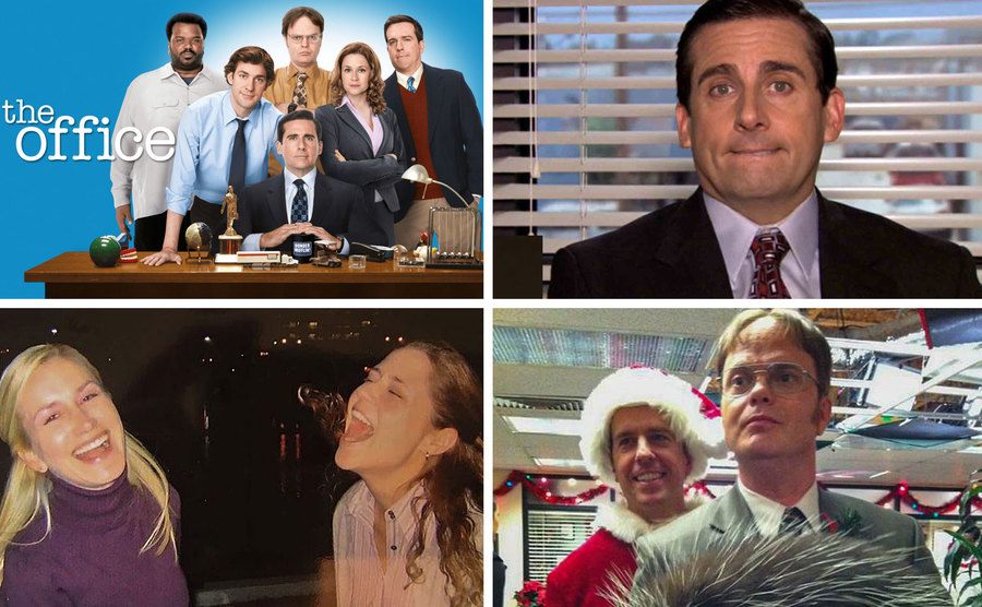 The Cast of the Office / Steve Carell / Angela Kinsey, Jenna Fischer /Rainn Wilson.