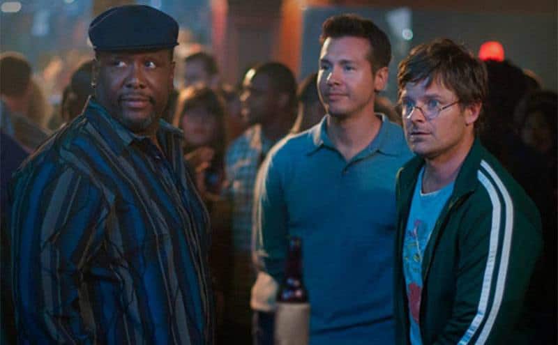 Wendell Pierce and Steve Zahn in a bar scene from Treme.