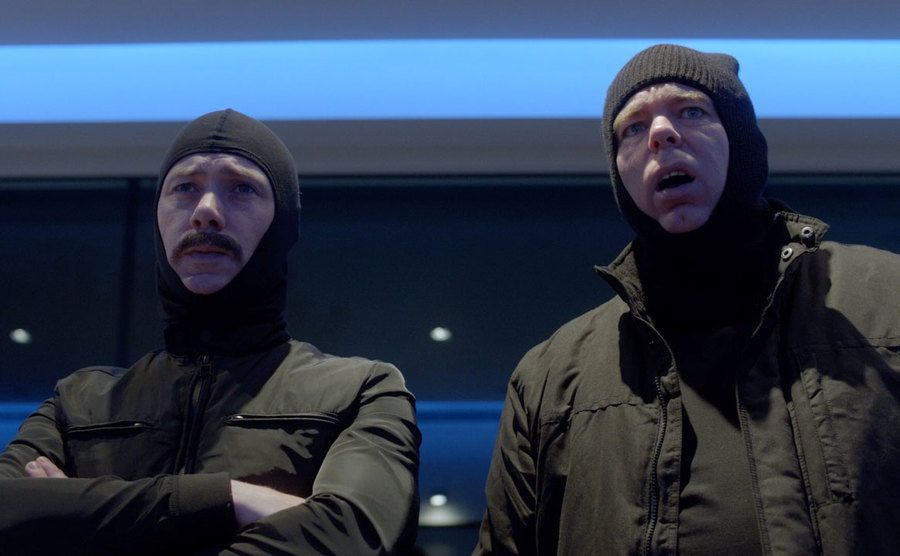 Reece Shearsmith and Steve Pemberton, as Ray and Eddie, in Inside No 9.