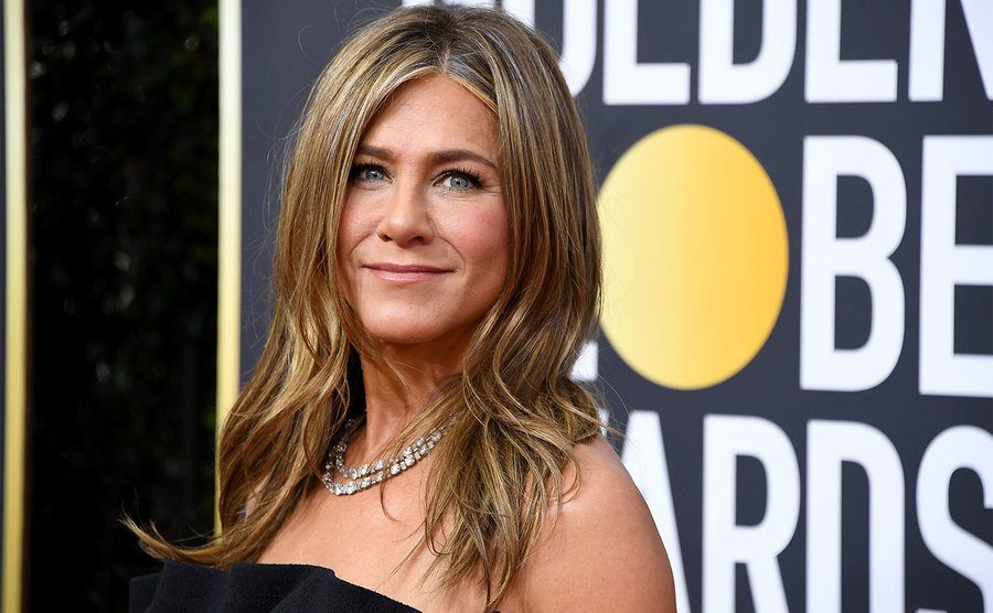 Jennifer Aniston attends the 77th Annual Golden Globe Awards