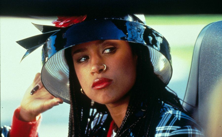 Stacey Dash, as Dionne Davenport, in a still from cluless.