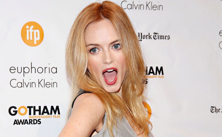 Heather Graham attends the Gotham Independent Film Awards.