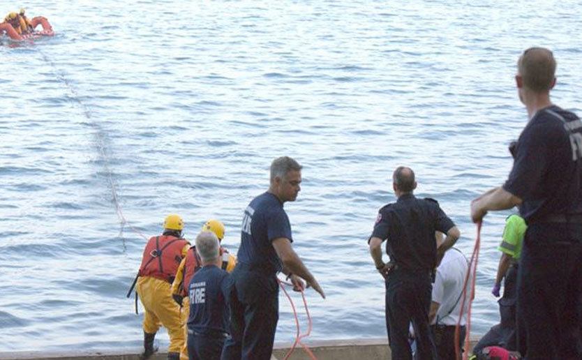 Firefighters find Rori Hache’s body parts in the river.