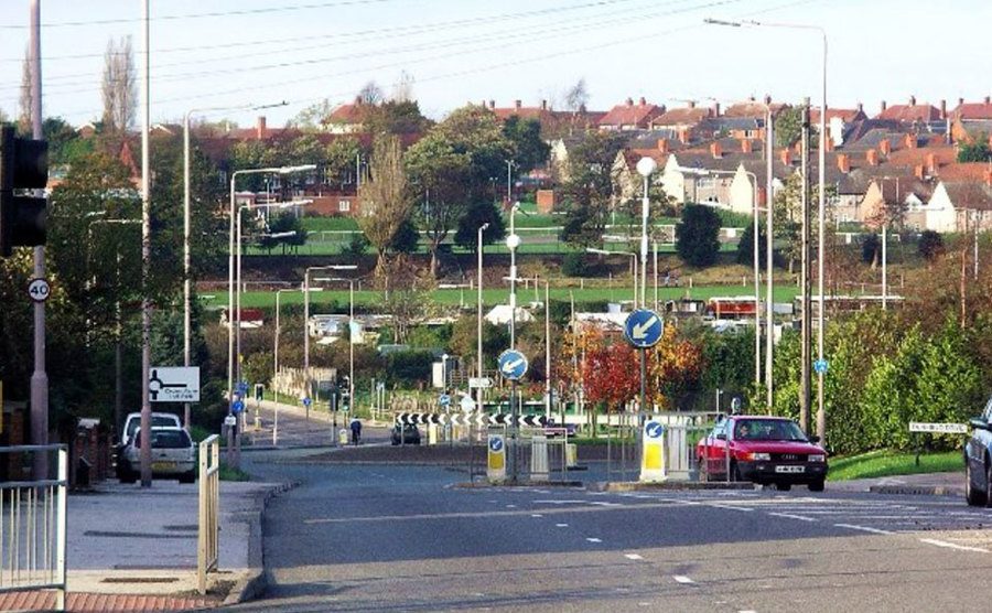 A general view of Forest Town in Nottinghamshire.