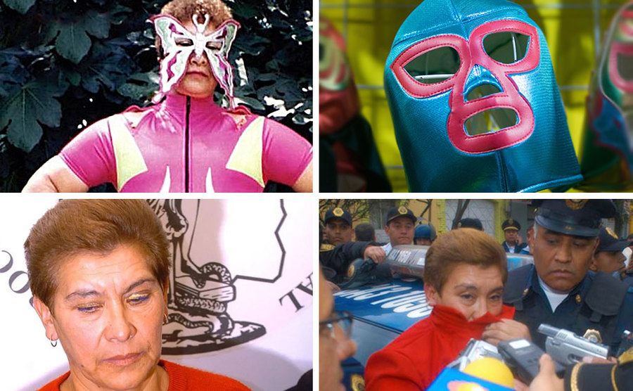 The Little Old Lady Killer / Mexican Wrestler Mask / Juana Barraza / Juana Barraza.