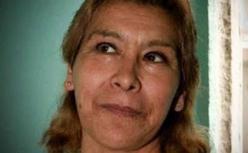 A still of Juana Barraza during an interview.