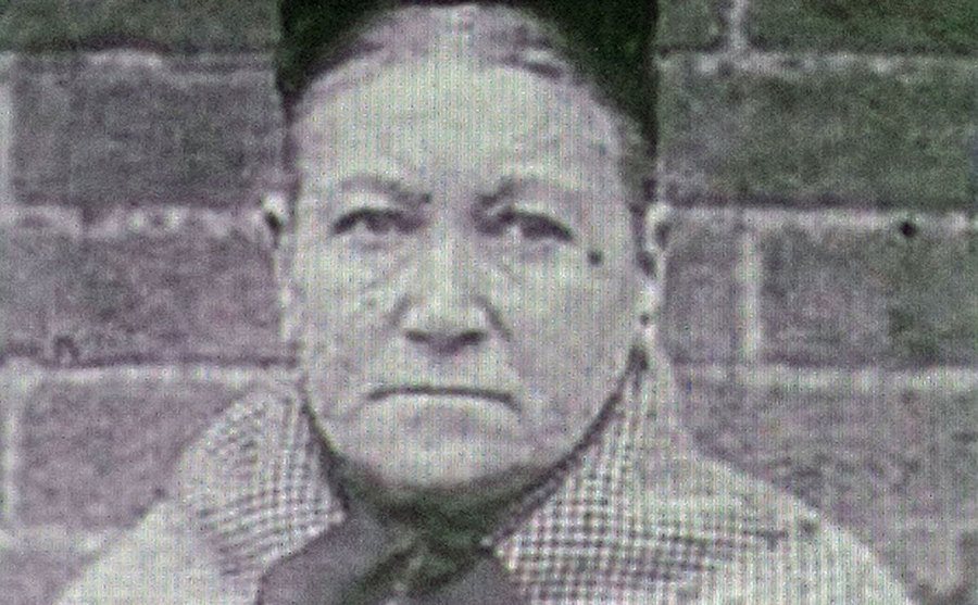 A portrait of Amelia Dyer.