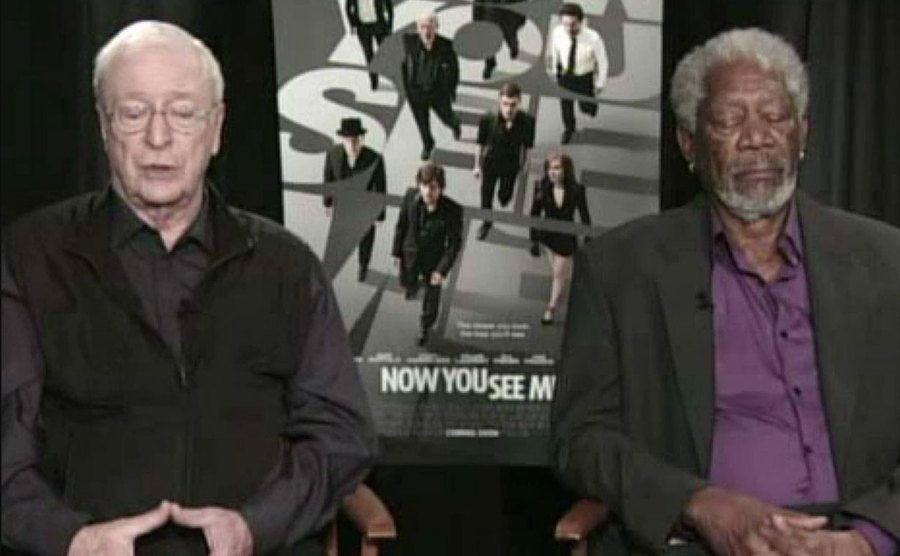 A still from the interview.