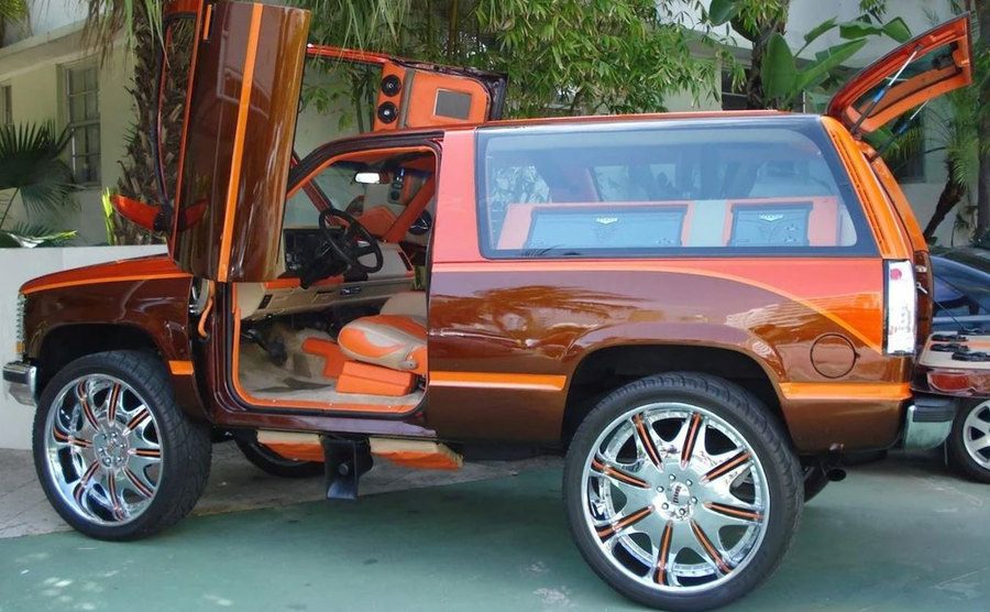 A photo of a car from Pimp My Ride.