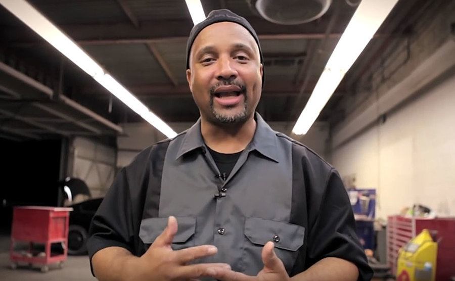 Mad Mike in a still from the show.