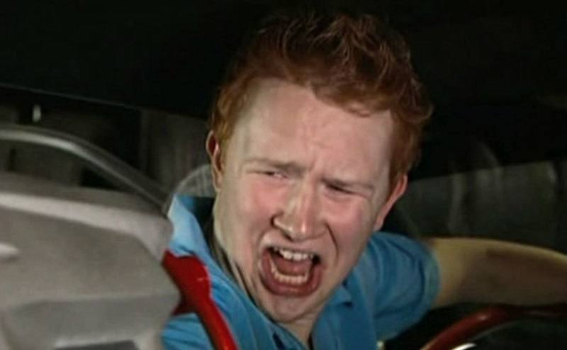 Jake Glazier in a still from the show.