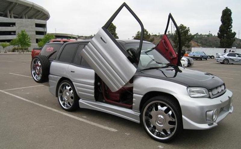 A picture of Justin Dearinger’s car.
