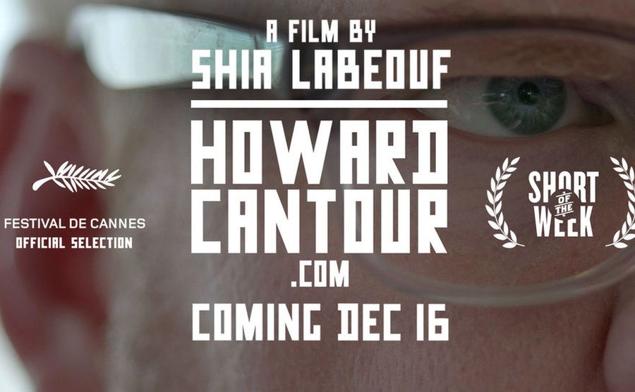 The poster art for HowardCantour.com. 