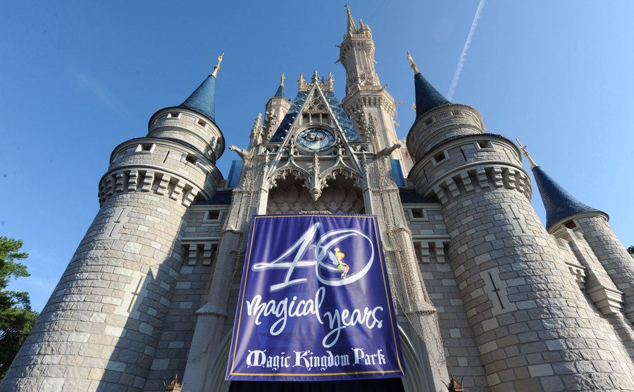 A picture of Cinderella’s Castle.