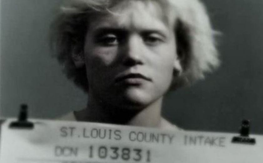 A mugshot of Stacey Lannert.